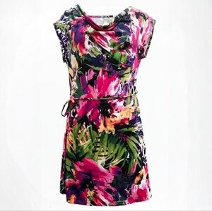 Tropical Floral Women's Mini Dress